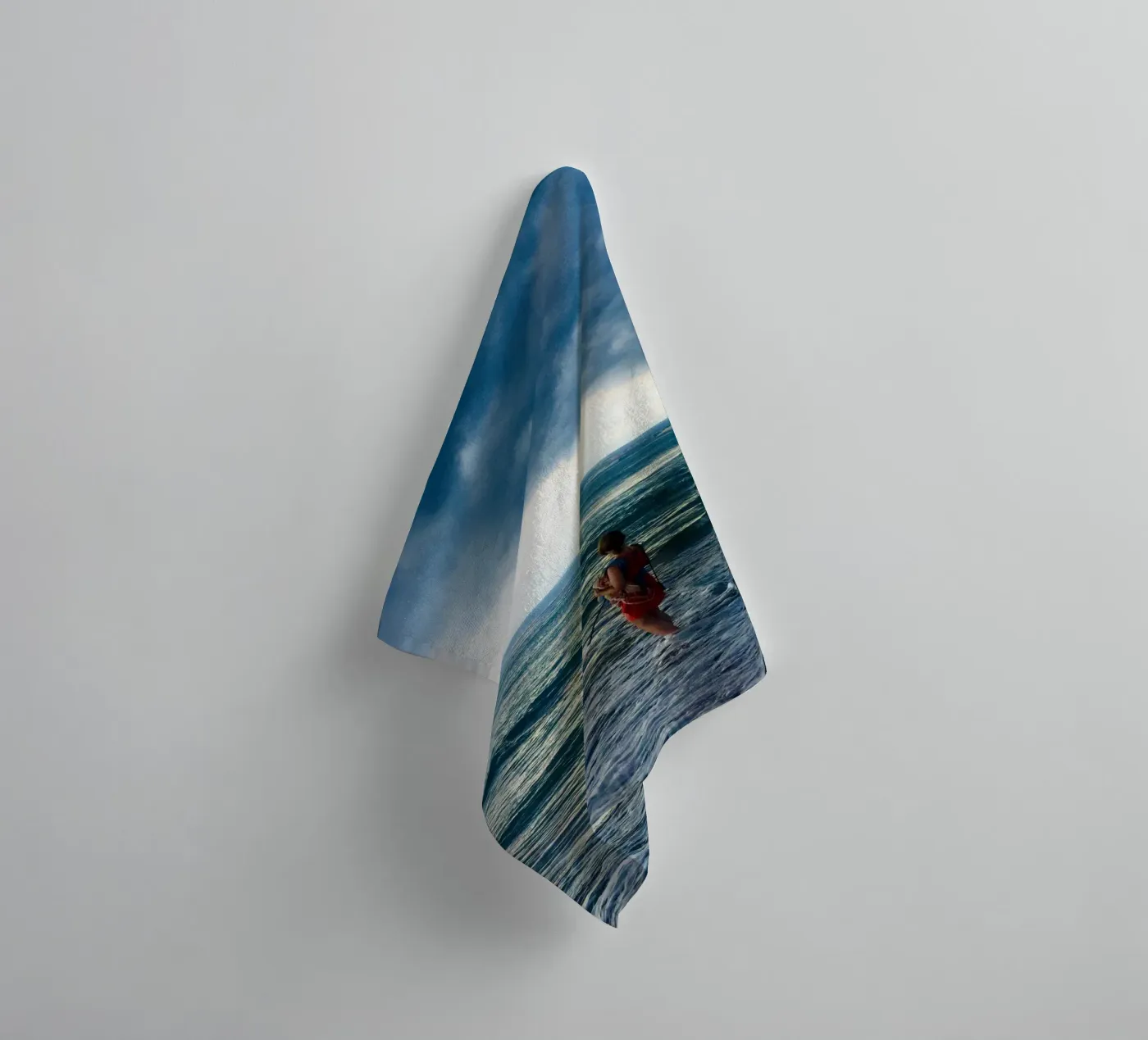 Keep him safe badhanddoek van Löwenzahntiger