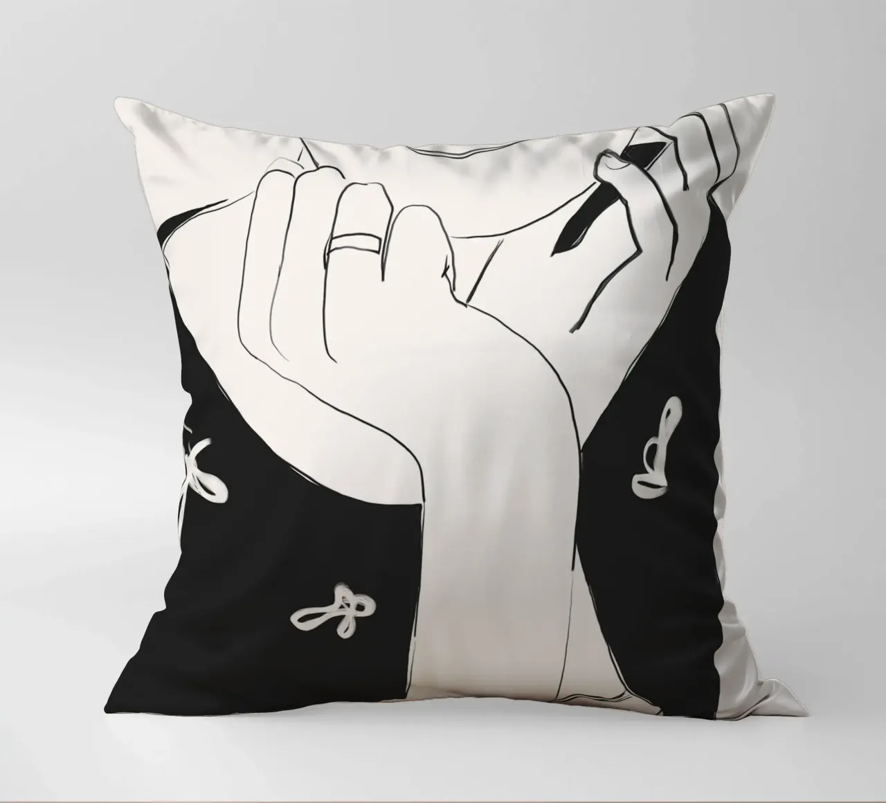 Her moment decorative cushion by LeaDArt