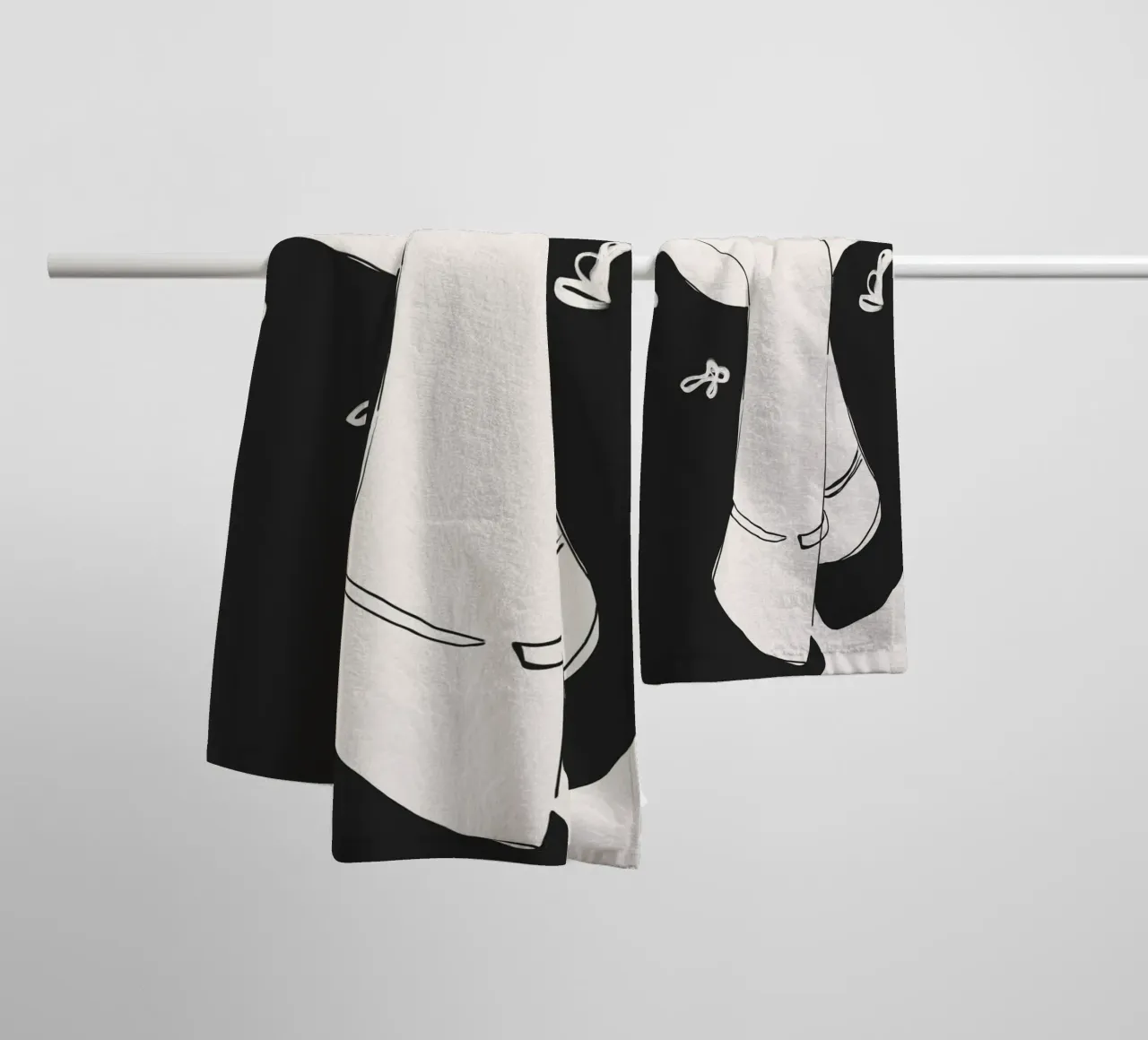 Her moment towel by LeaDArt