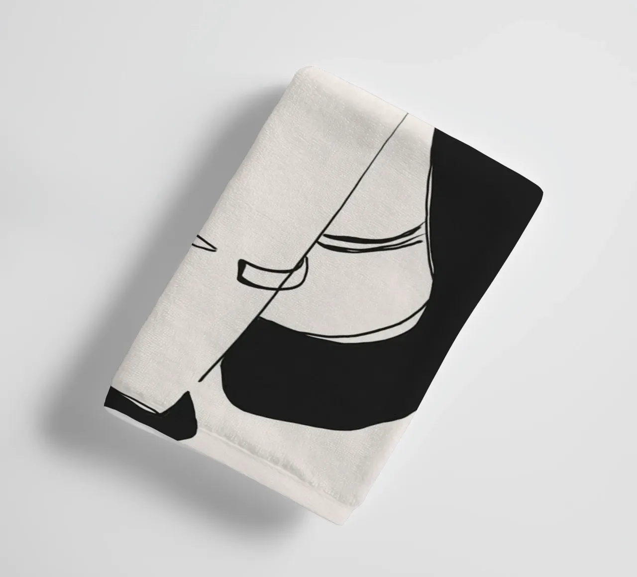 Her moment towel by LeaDArt