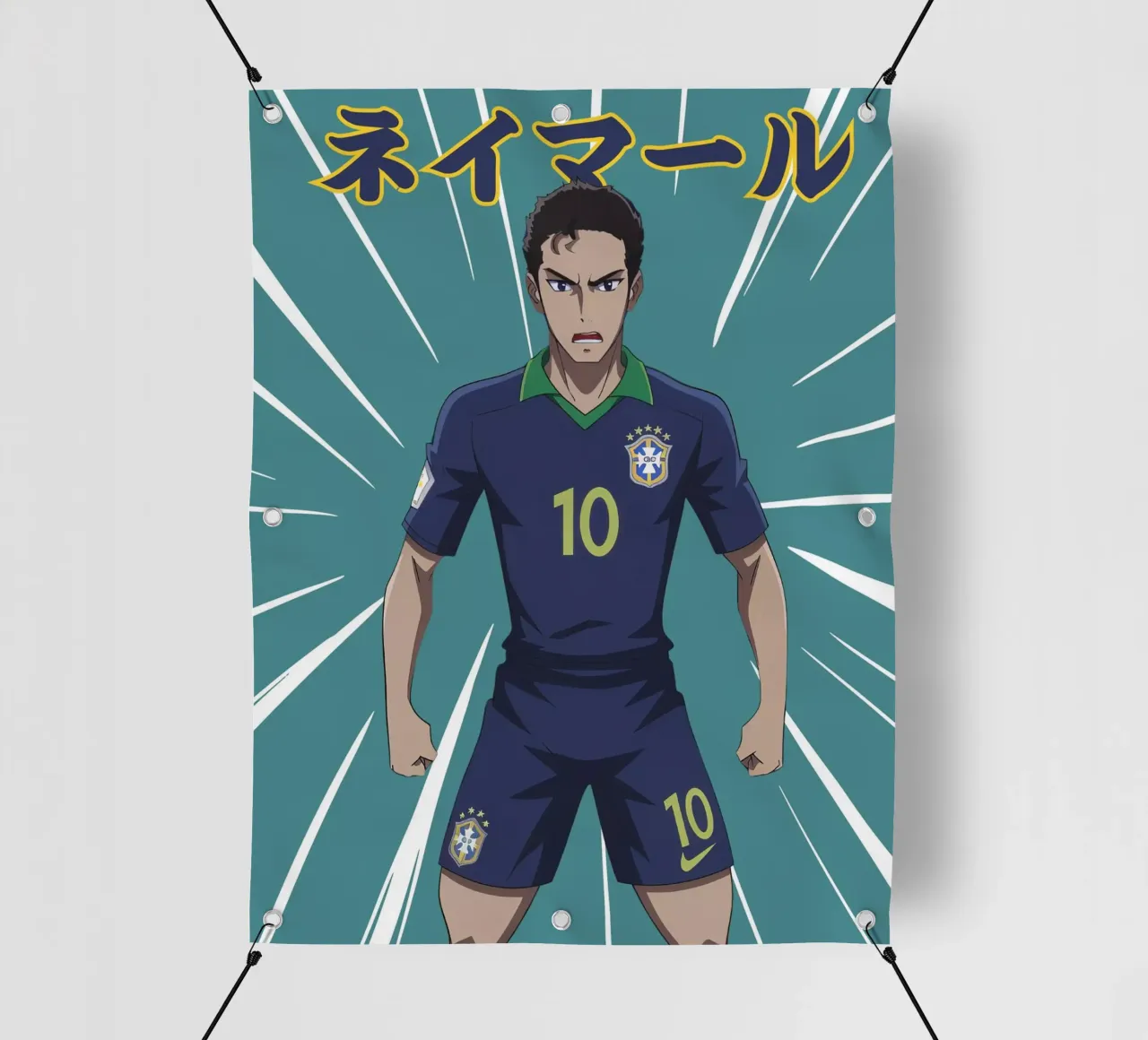 NJR anime soccer player telo in pvc da edsonramosart