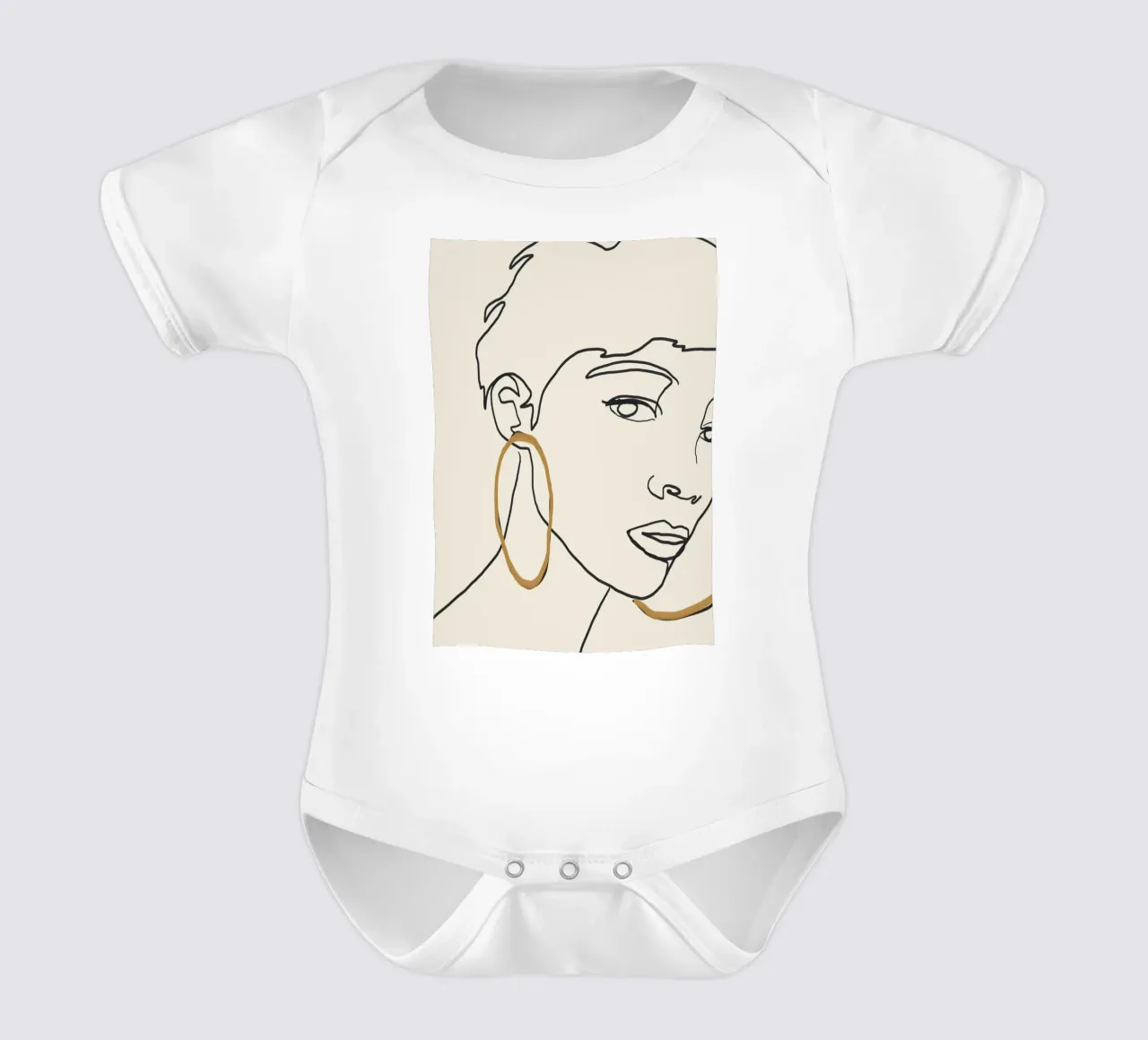 Lei in linea body neonato maniche corte da LeaDArt