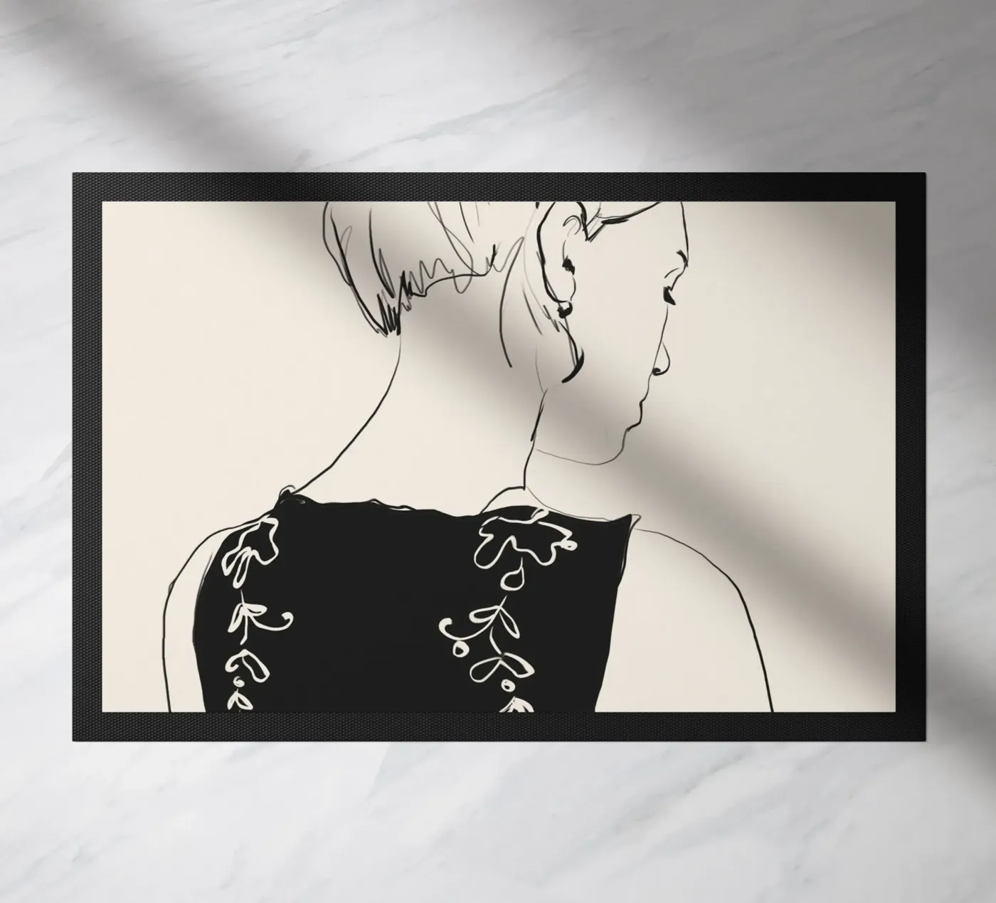 Solo lei zerbino da LeaDArt