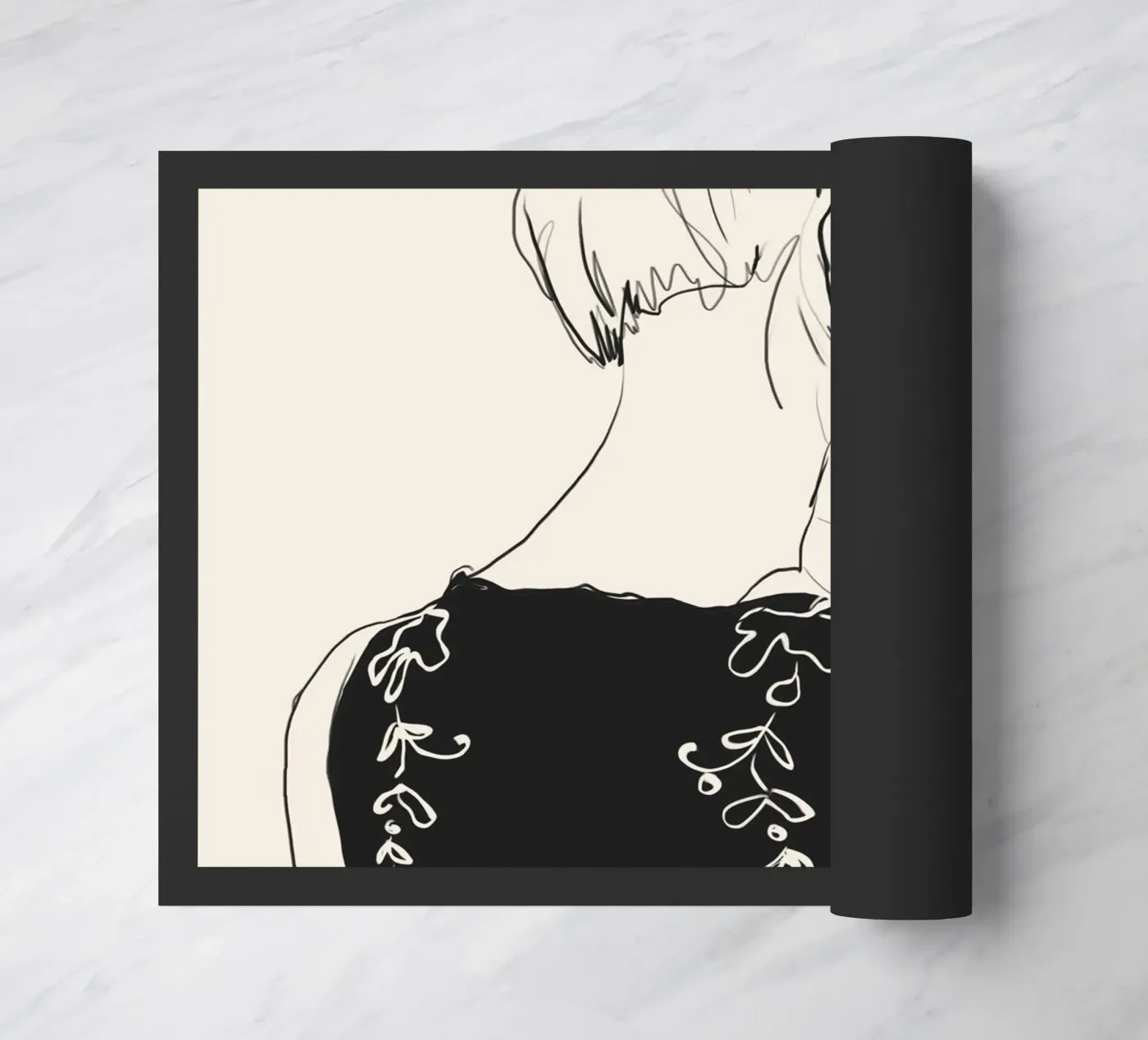 Solo lei zerbino da LeaDArt