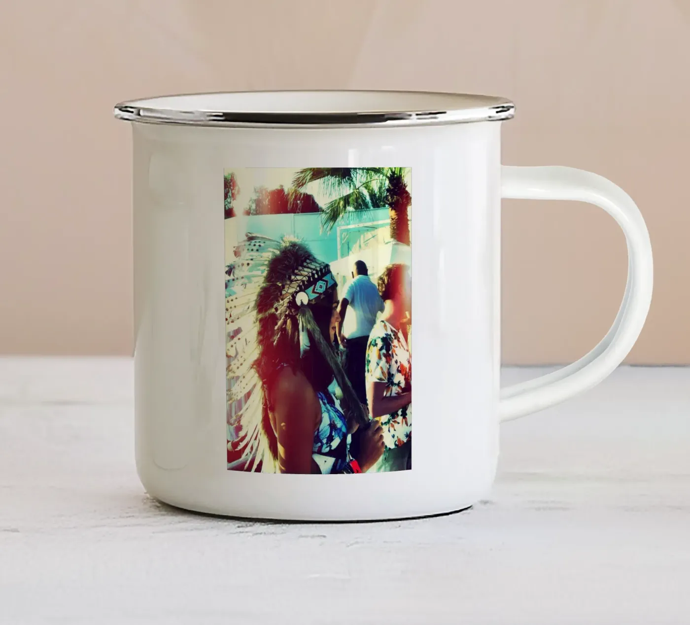 Native enamel mug by Löwenzahntiger