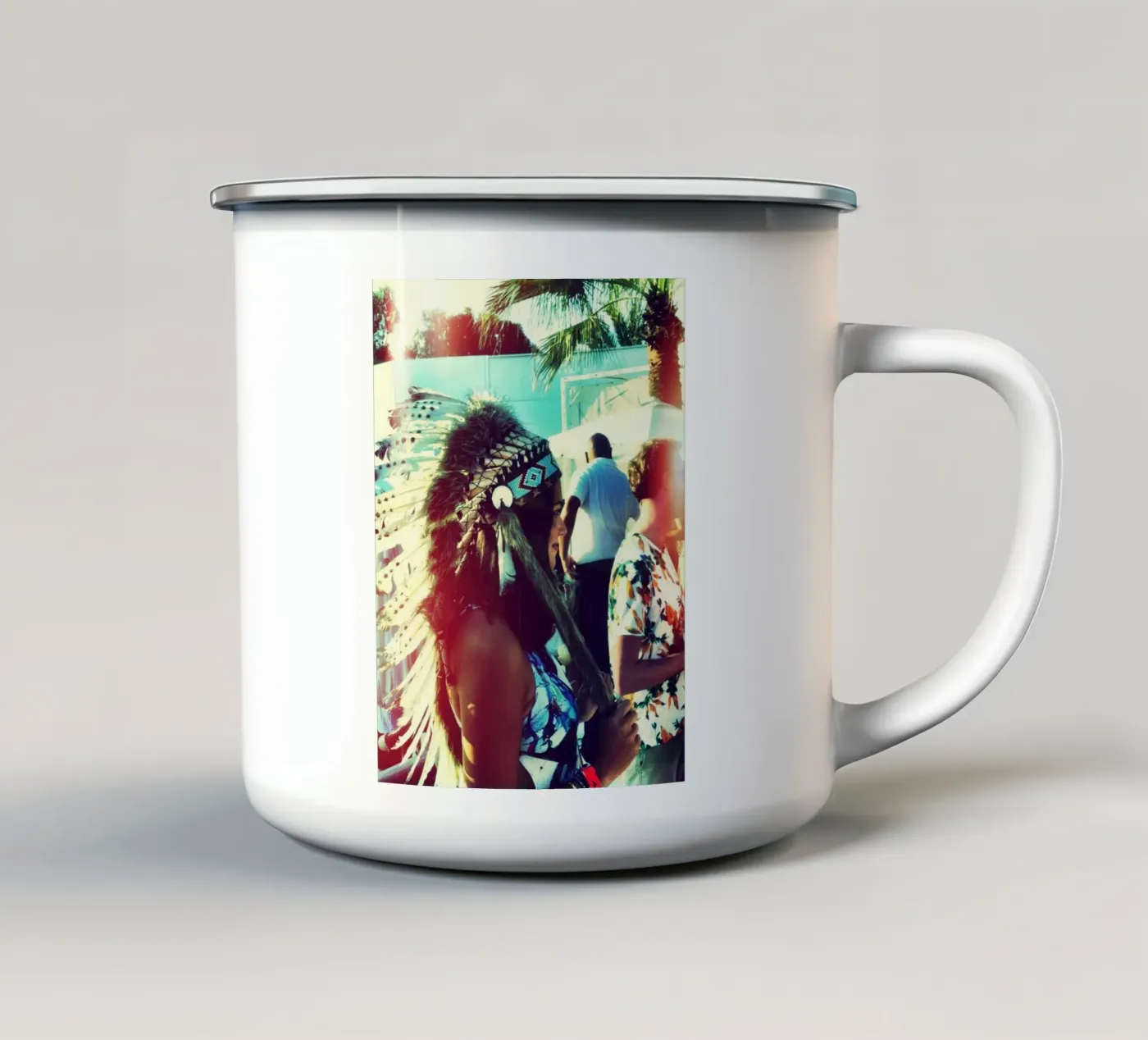 Native enamel mug by Löwenzahntiger