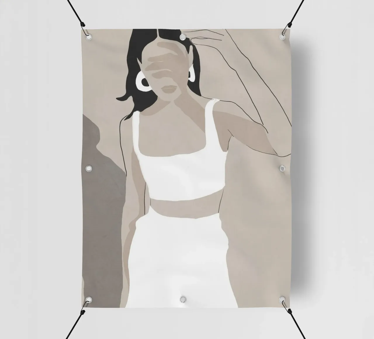 Ombra sugli occhi telo in pvc da LeaDArt