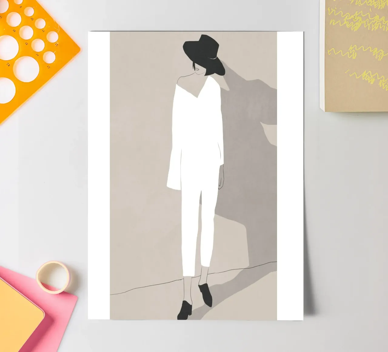 Minimal mood sticker sheet by LeaDArt