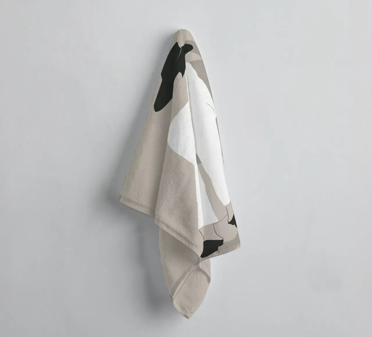 Minimal mood towel by LeaDArt