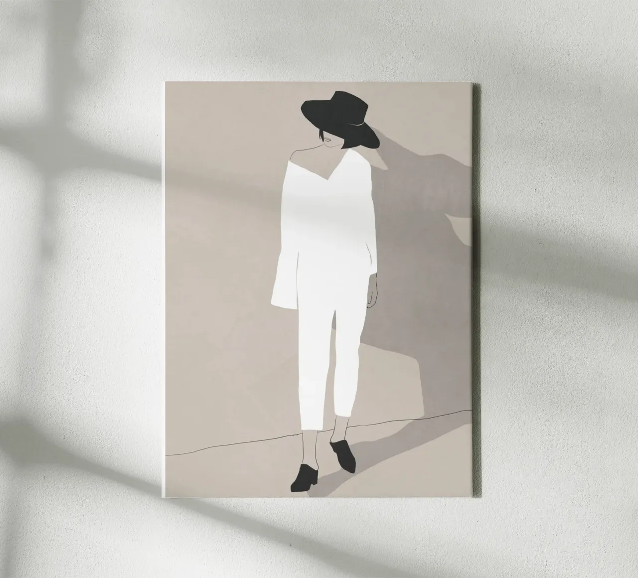 Minimal mood canvas by LeaDArt