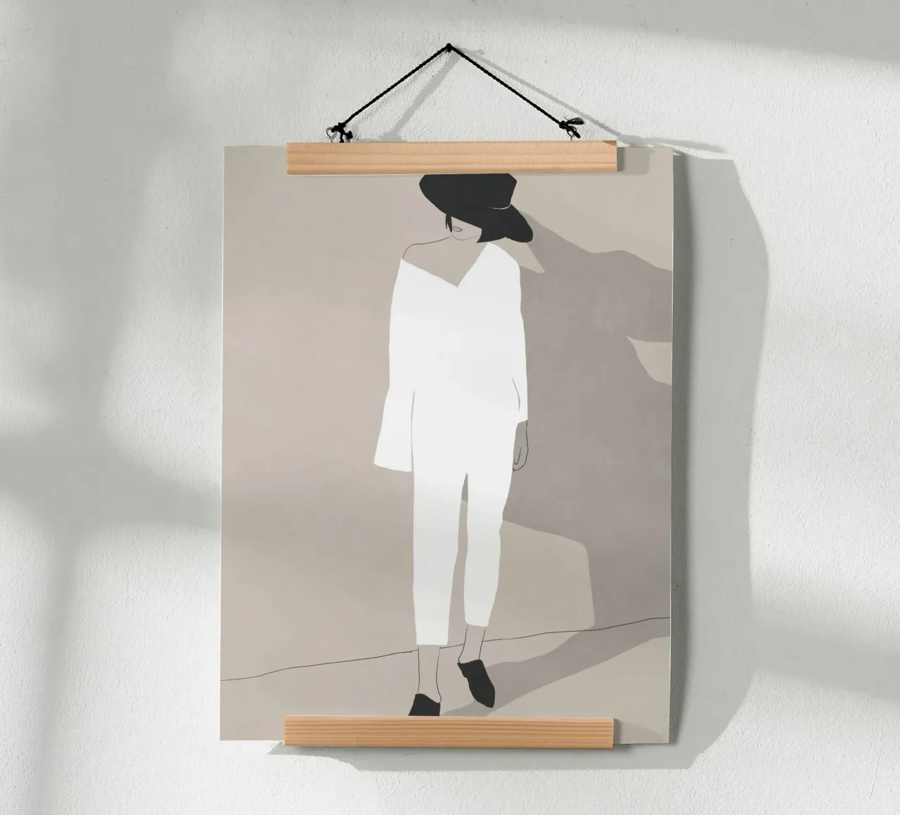 Stato d'animo minimale carta hahnemühle da LeaDArt