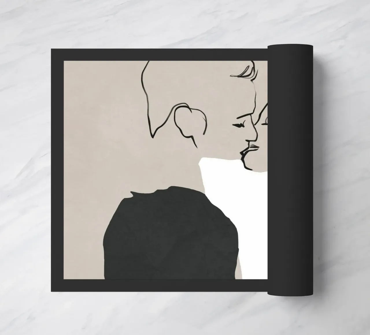 Il primo bacio zerbino da LeaDArt