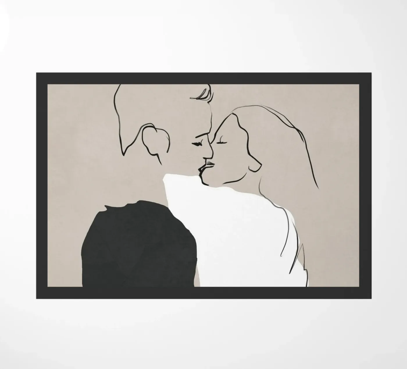 Il primo bacio zerbino da LeaDArt
