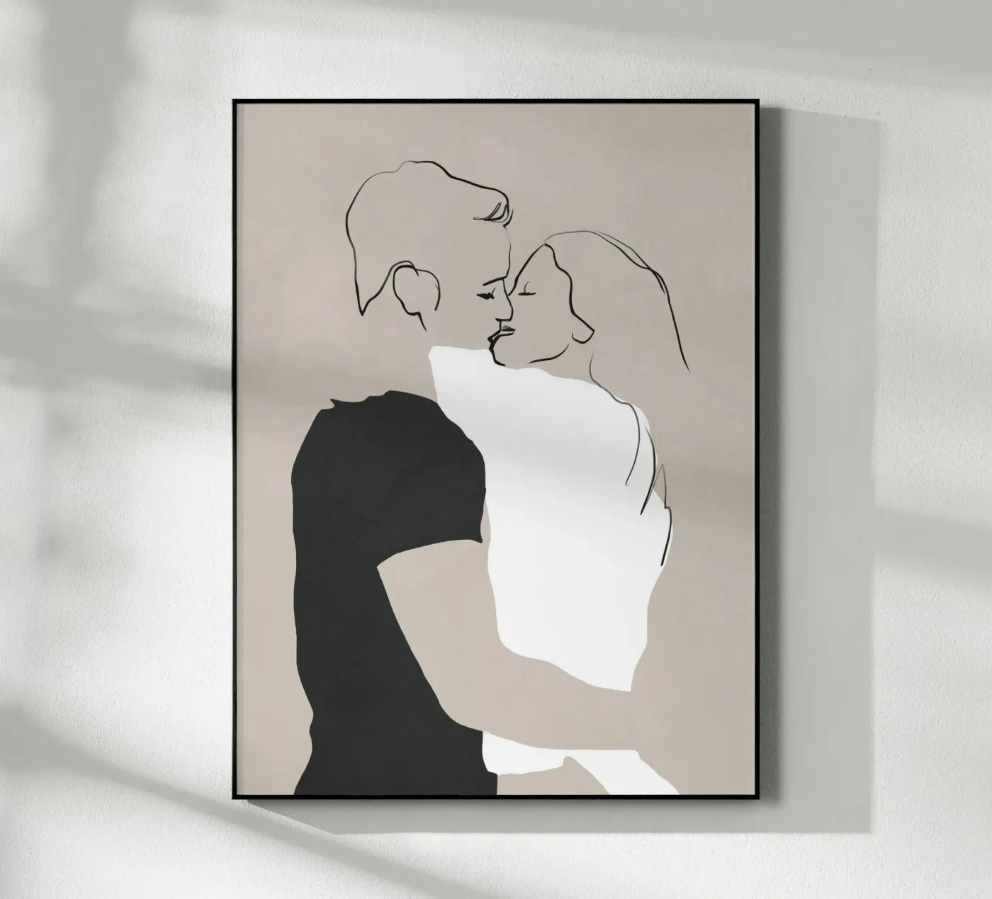 First Kiss plexiglas de LeaDArt