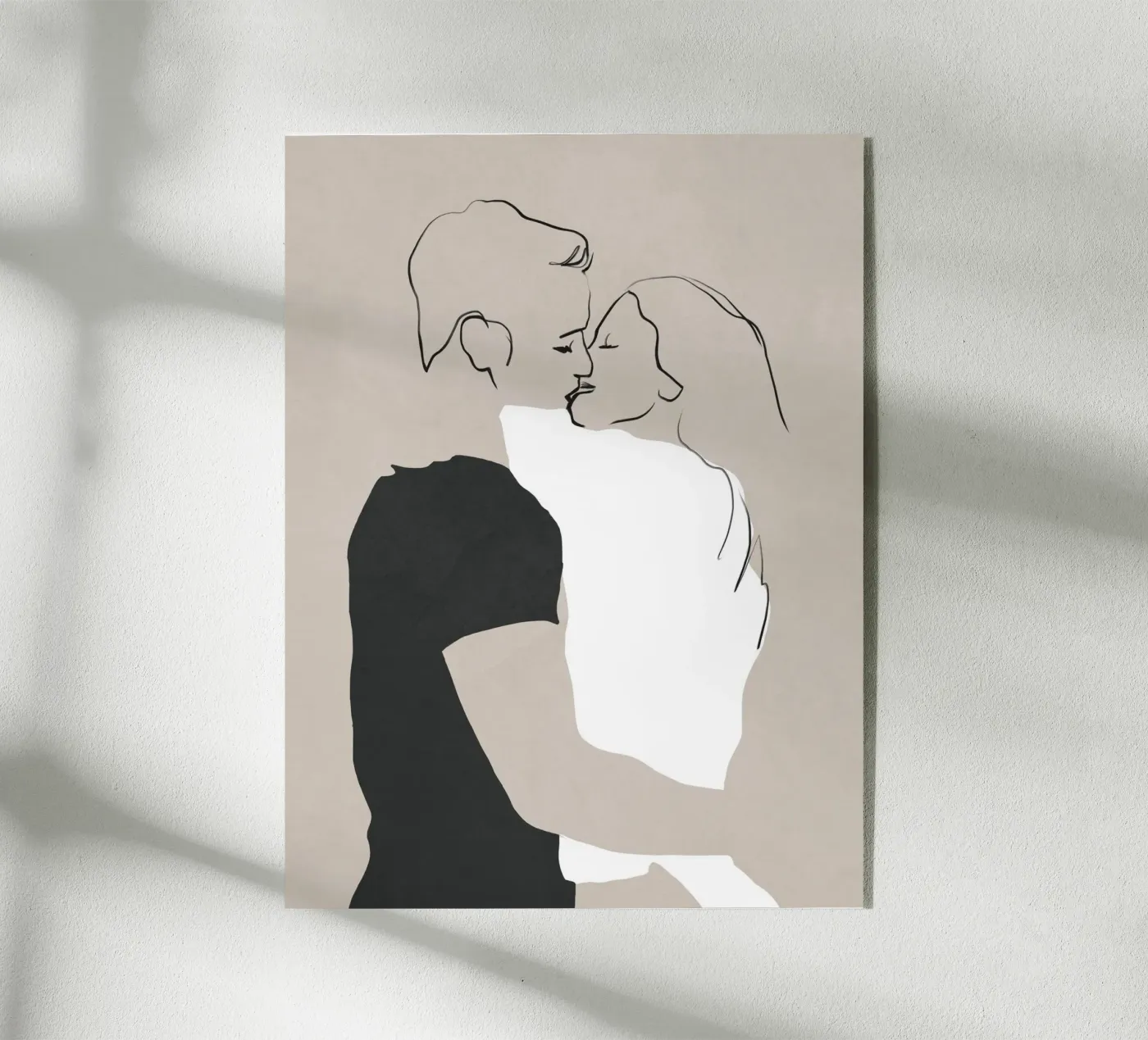 First Kiss plexiglas de LeaDArt