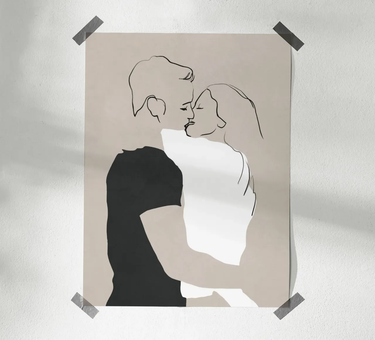 Il primo bacio poster da LeaDArt