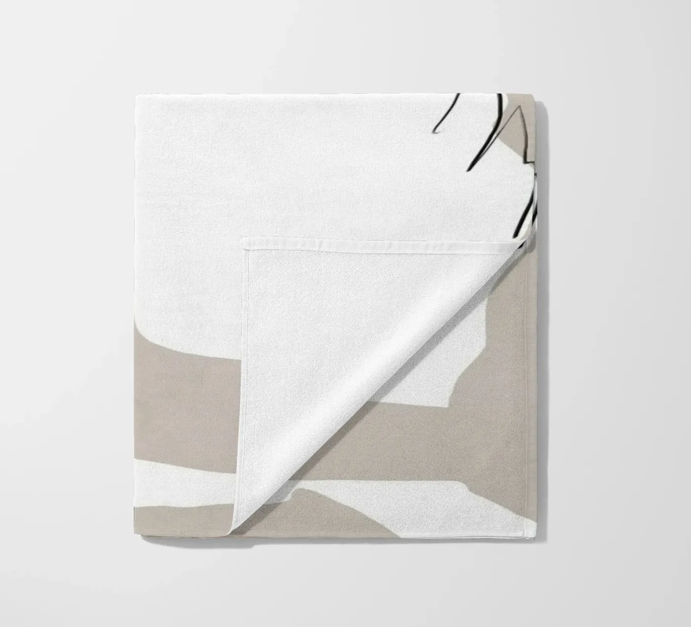 Il primo bacio telo mare da LeaDArt