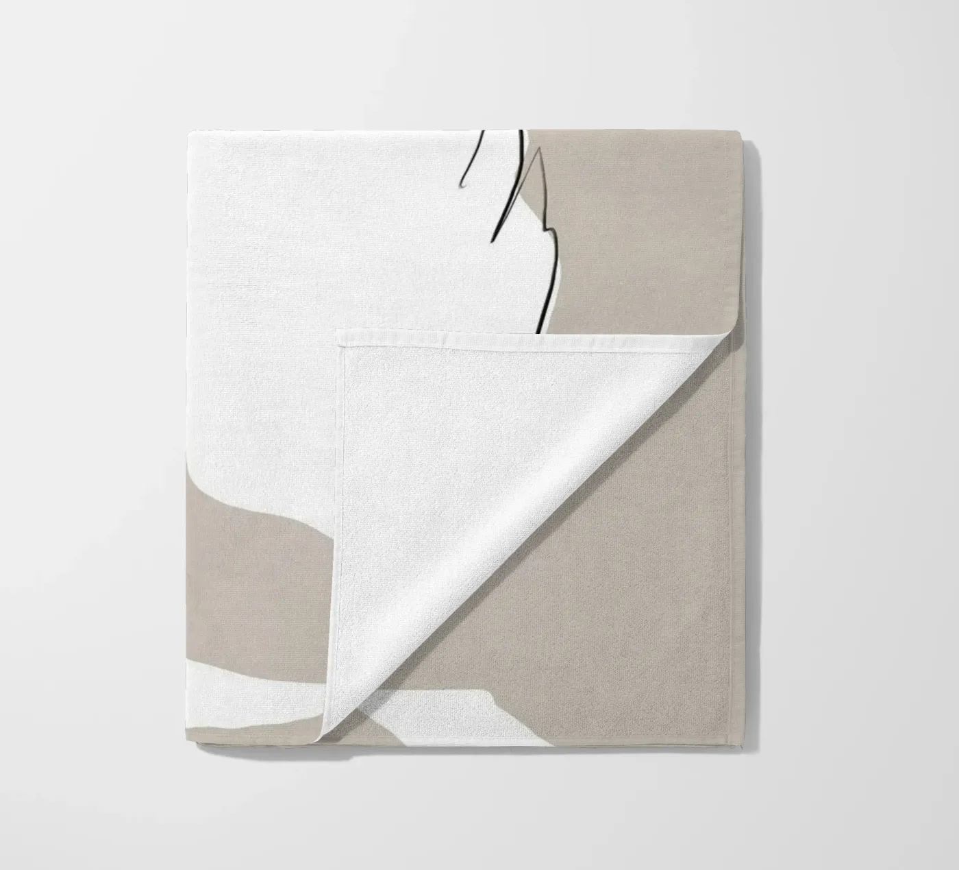 Il primo bacio telo mare da LeaDArt