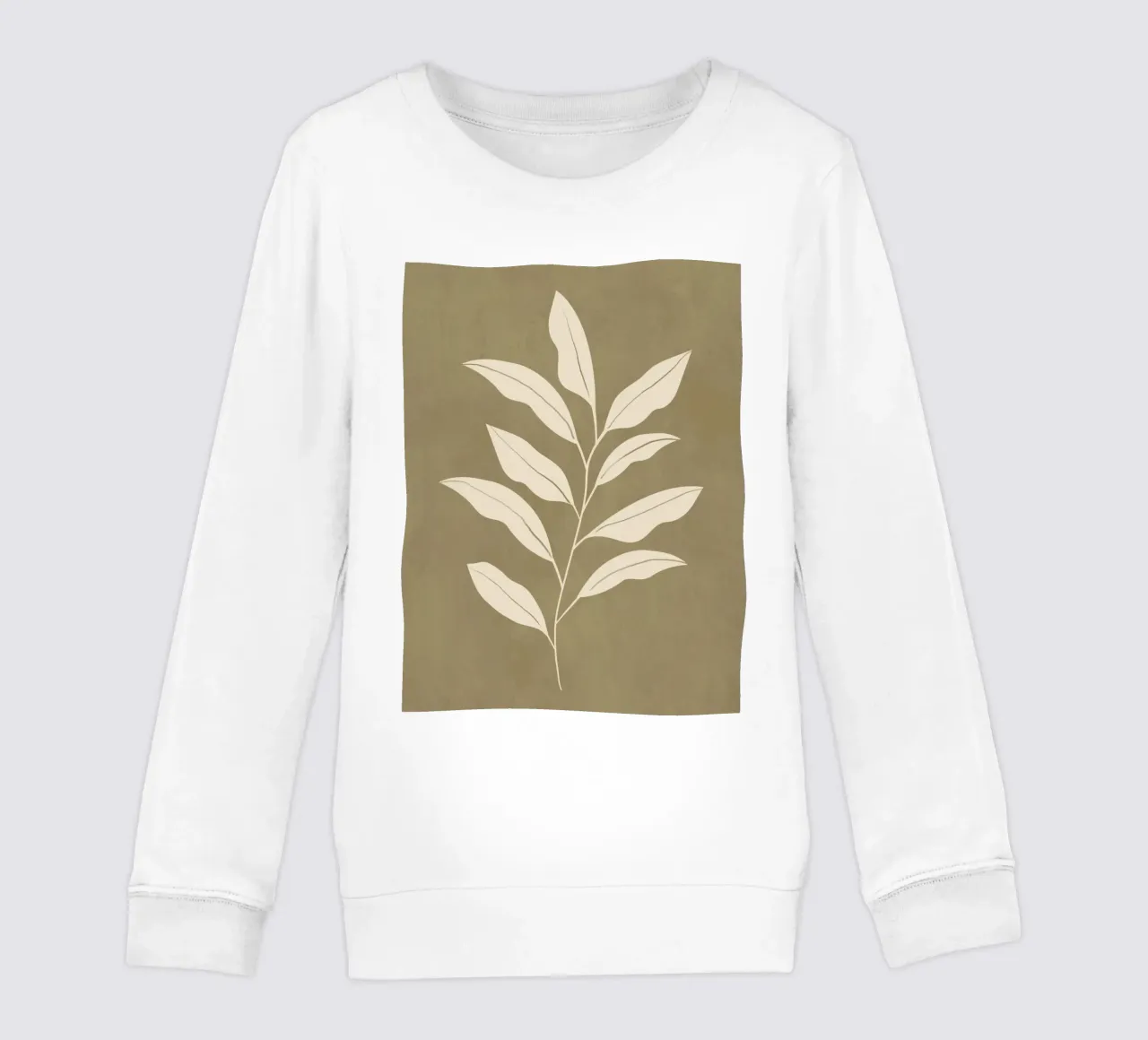 Olive Leaf kids sweatshirt by LeaDArt