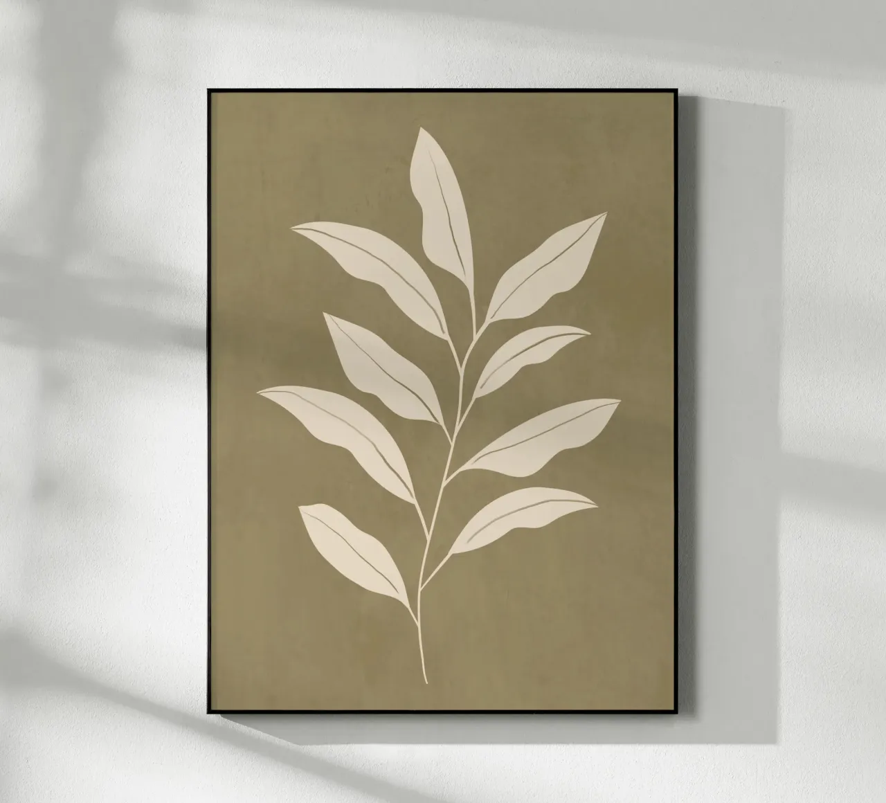 Olive Leaf plexiglass da LeaDArt