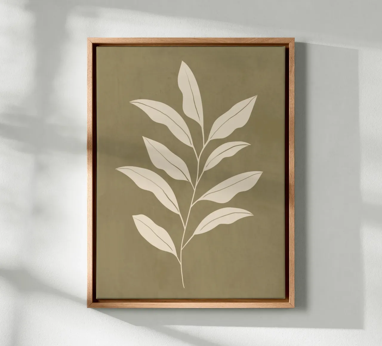 Foglia d'ulivo tela da LeaDArt