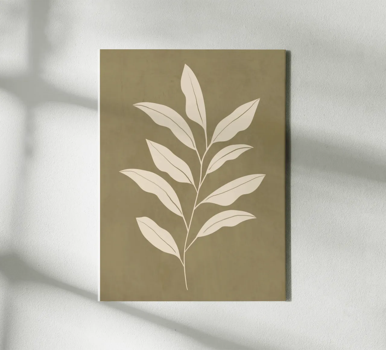 Foglia d'ulivo tela da LeaDArt