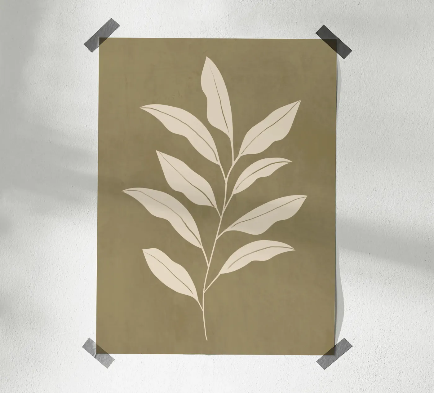 Olive Leaf poster by LeaDArt