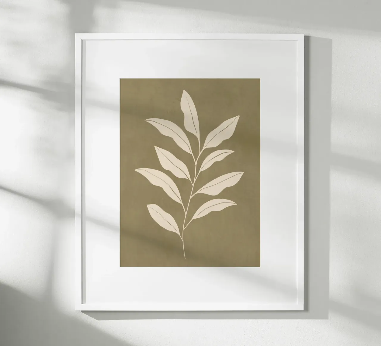 Olive Leaf poster van LeaDArt
