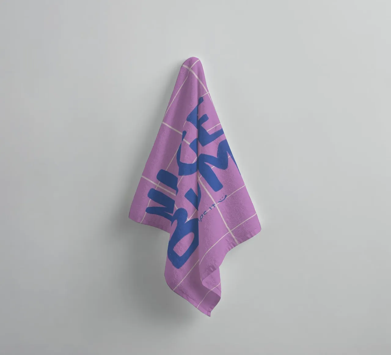 Nice Bum, Now Wipe It asciugamano da bagno da Attaboy Dsgn