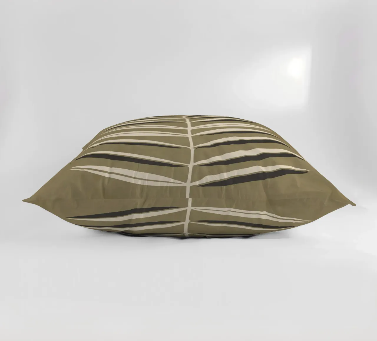 Olive Leaf 2 decorative cushion by LeaDArt