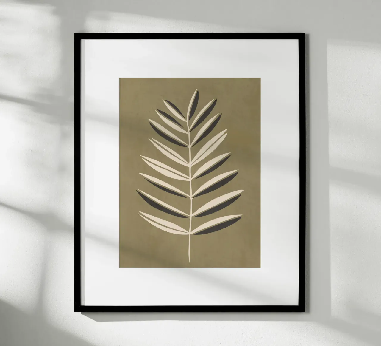 Olive Leaf 2 hahnemühle by LeaDArt