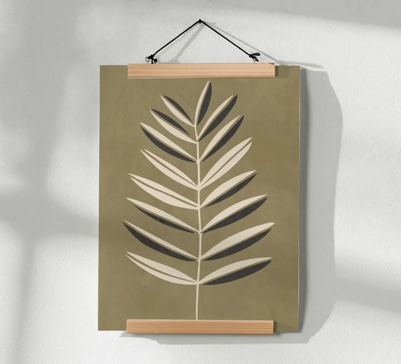 Olive Leaf 2 hahnemühle by LeaDArt