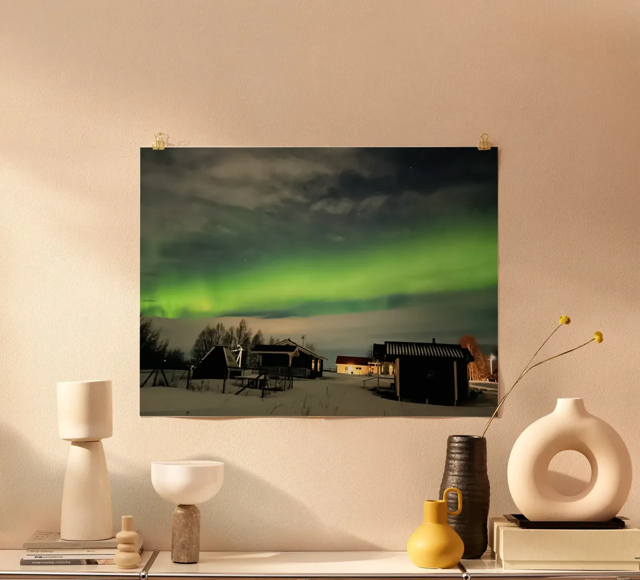 Northern lights poster da Löwenzahntiger