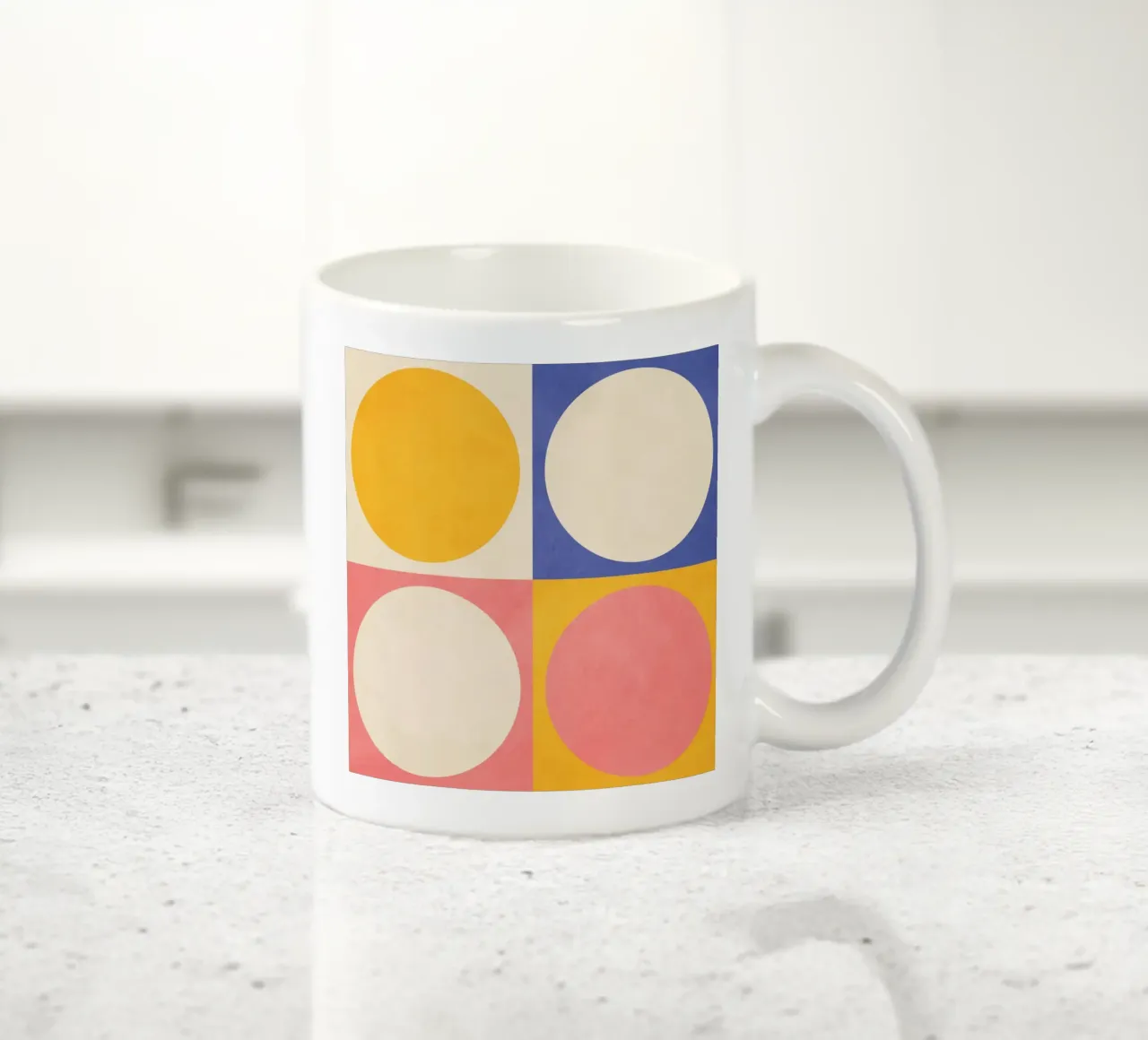 Spazio all'interno tazza in ceramica da lovely lines