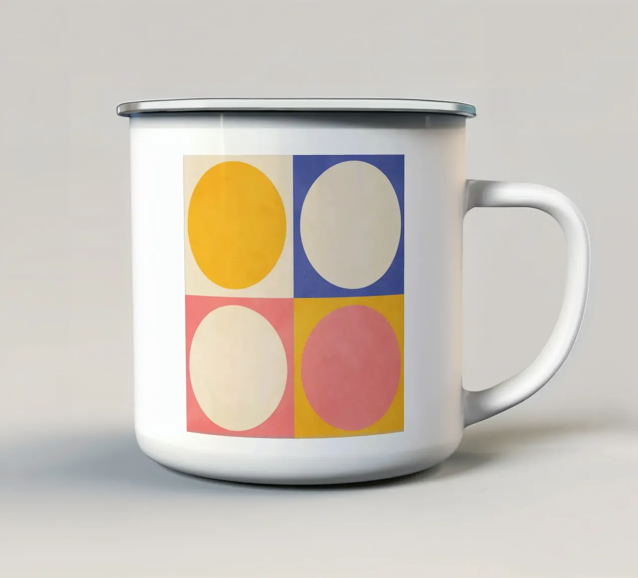 Spazio all'interno tazza in smalto da lovely lines