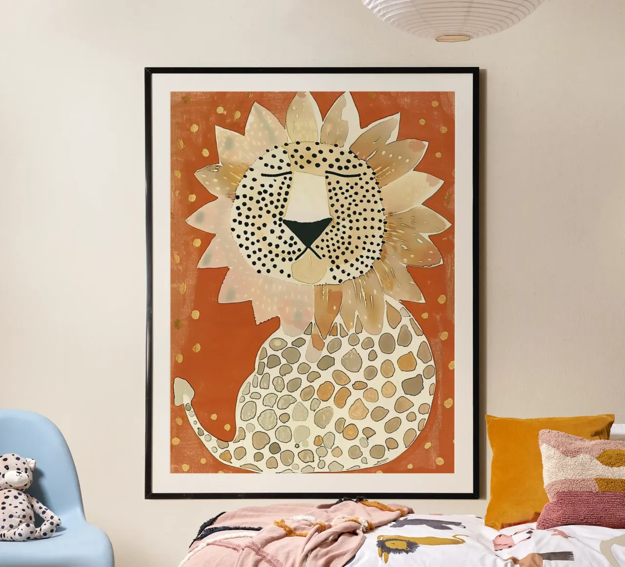 Leone sognante poster da DaarbyN