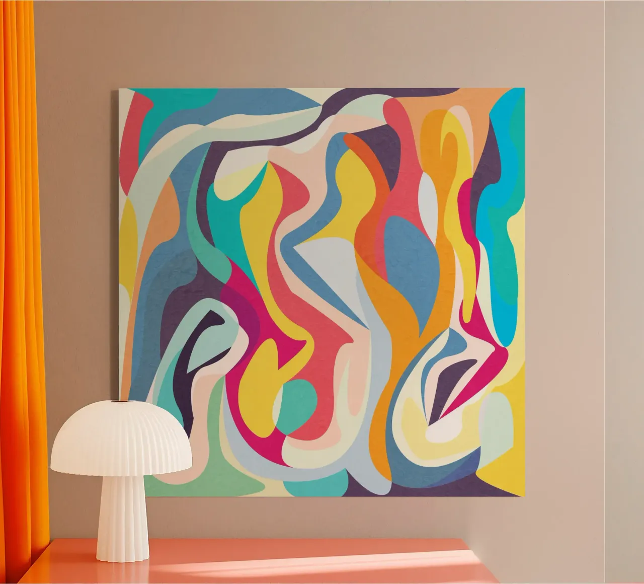 Guarire plexiglass da Abstract 888