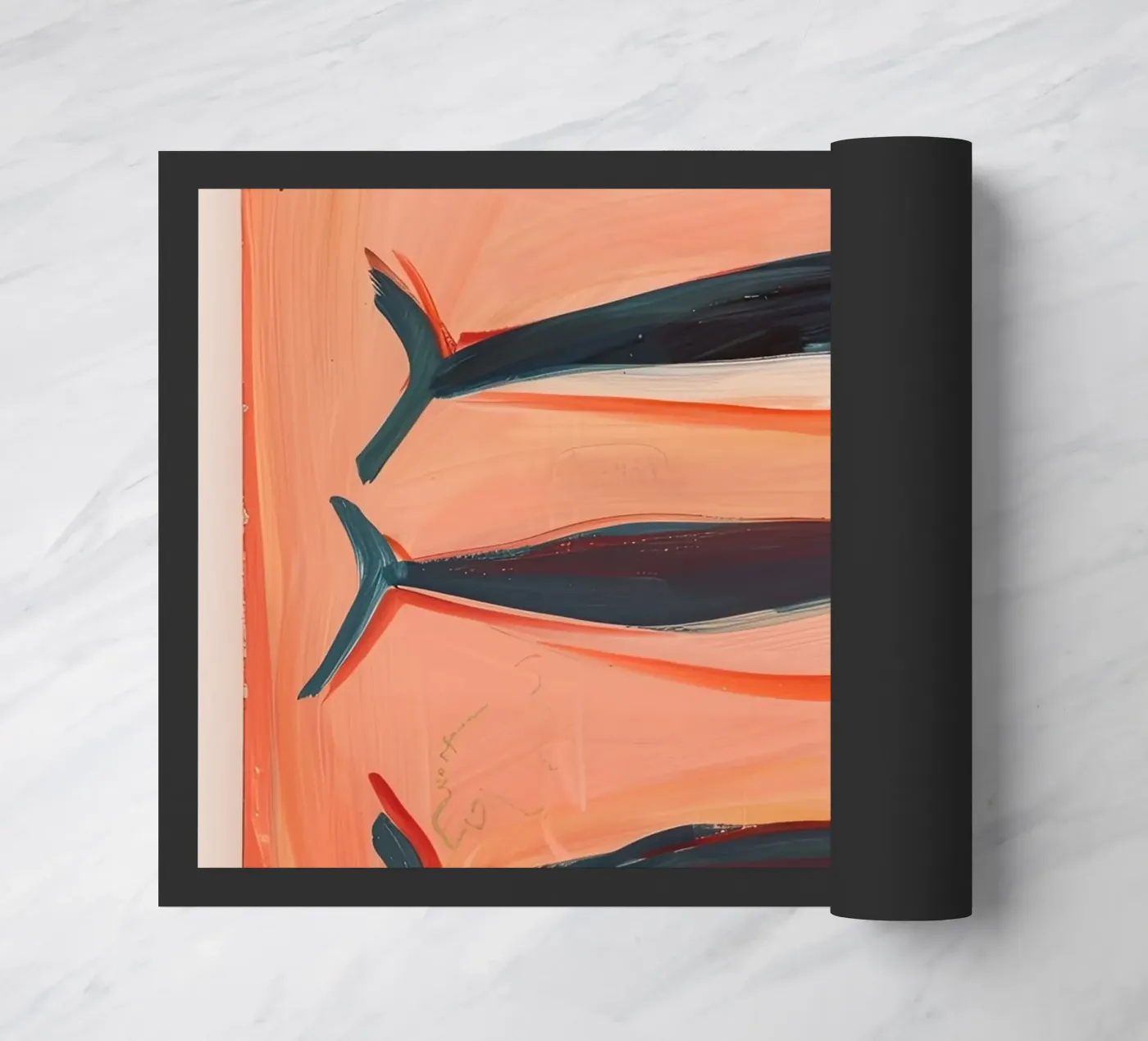 Bold Sardines doormat by DaarbyN