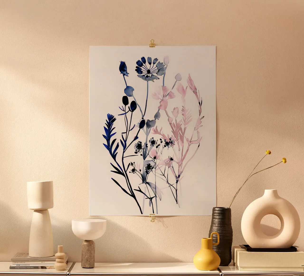 Bouquet di inchiostro carta hahnemühle da Sophia Calder Studio