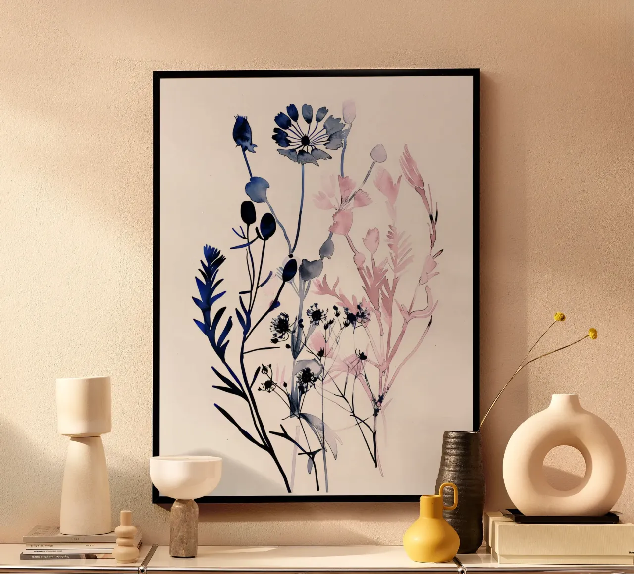 Bouquet di inchiostro carta hahnemühle da Sophia Calder Studio