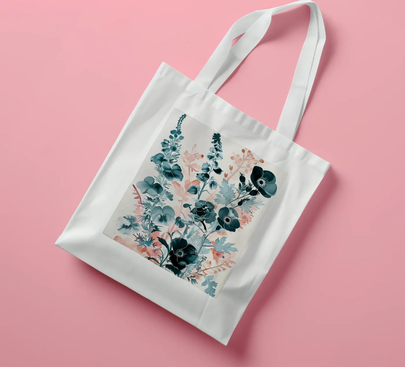 Eclissi di Flora borsa in juta da Sophia Calder Studio