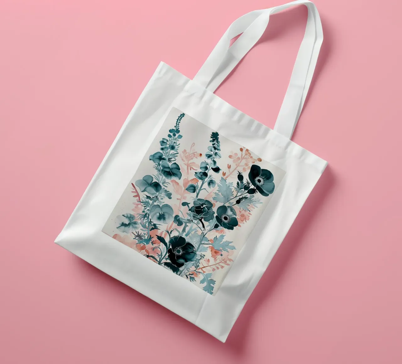 Flora Eclipse tote bag by Sophia Calder Studio
