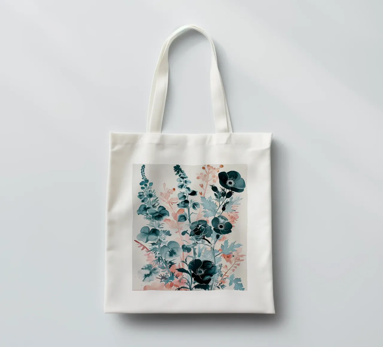 Flora Eclipse tote bag by Sophia Calder Studio