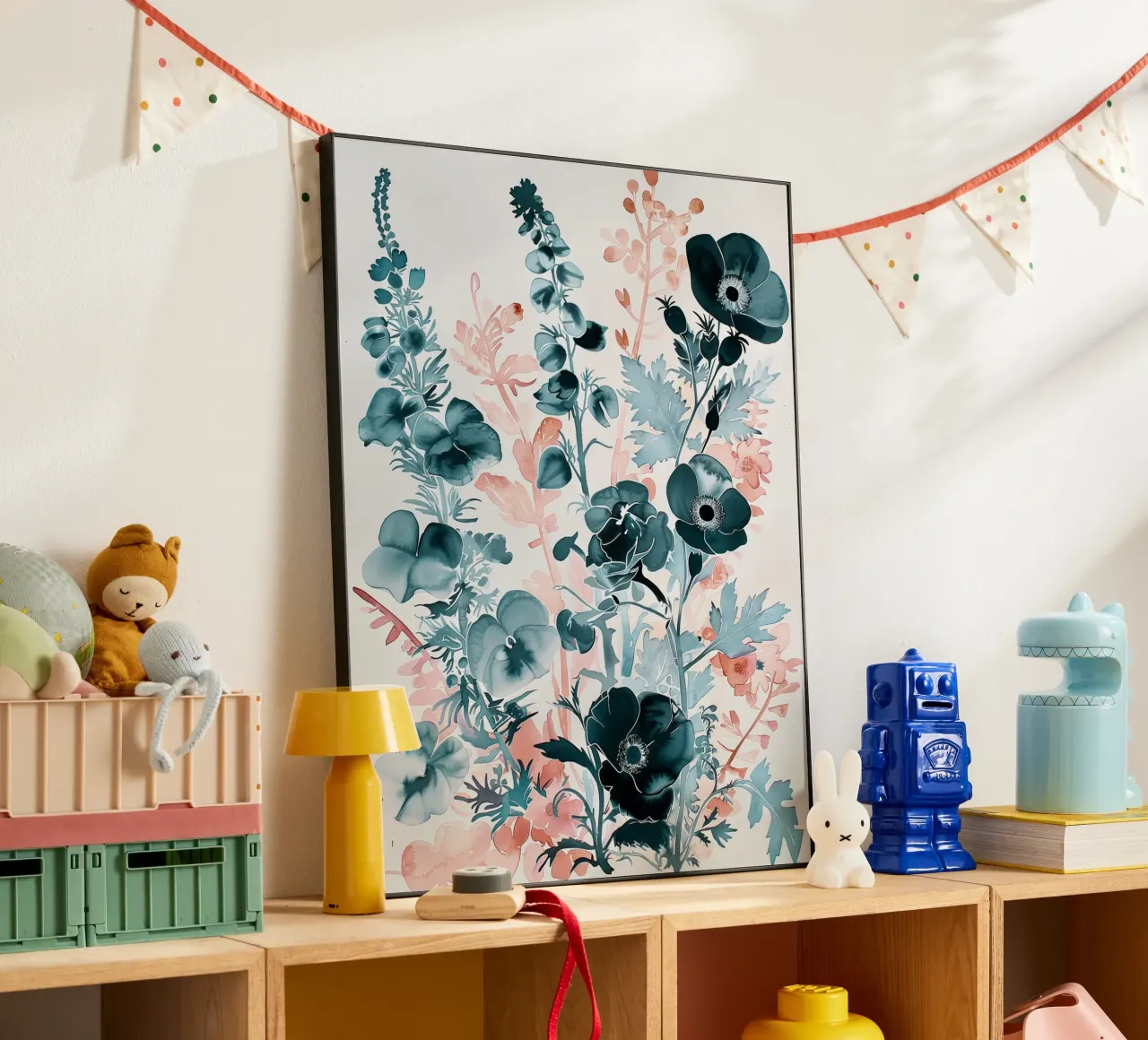 Flora Eclipse forex plate by Sophia Calder Studio