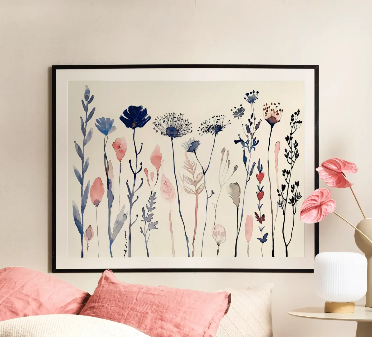 Quiet Field Notes poster by Sophia Calder Studio