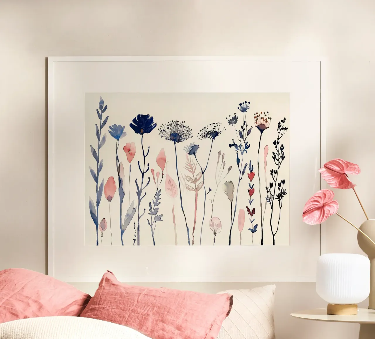 Quiet Field Notes poster by Sophia Calder Studio