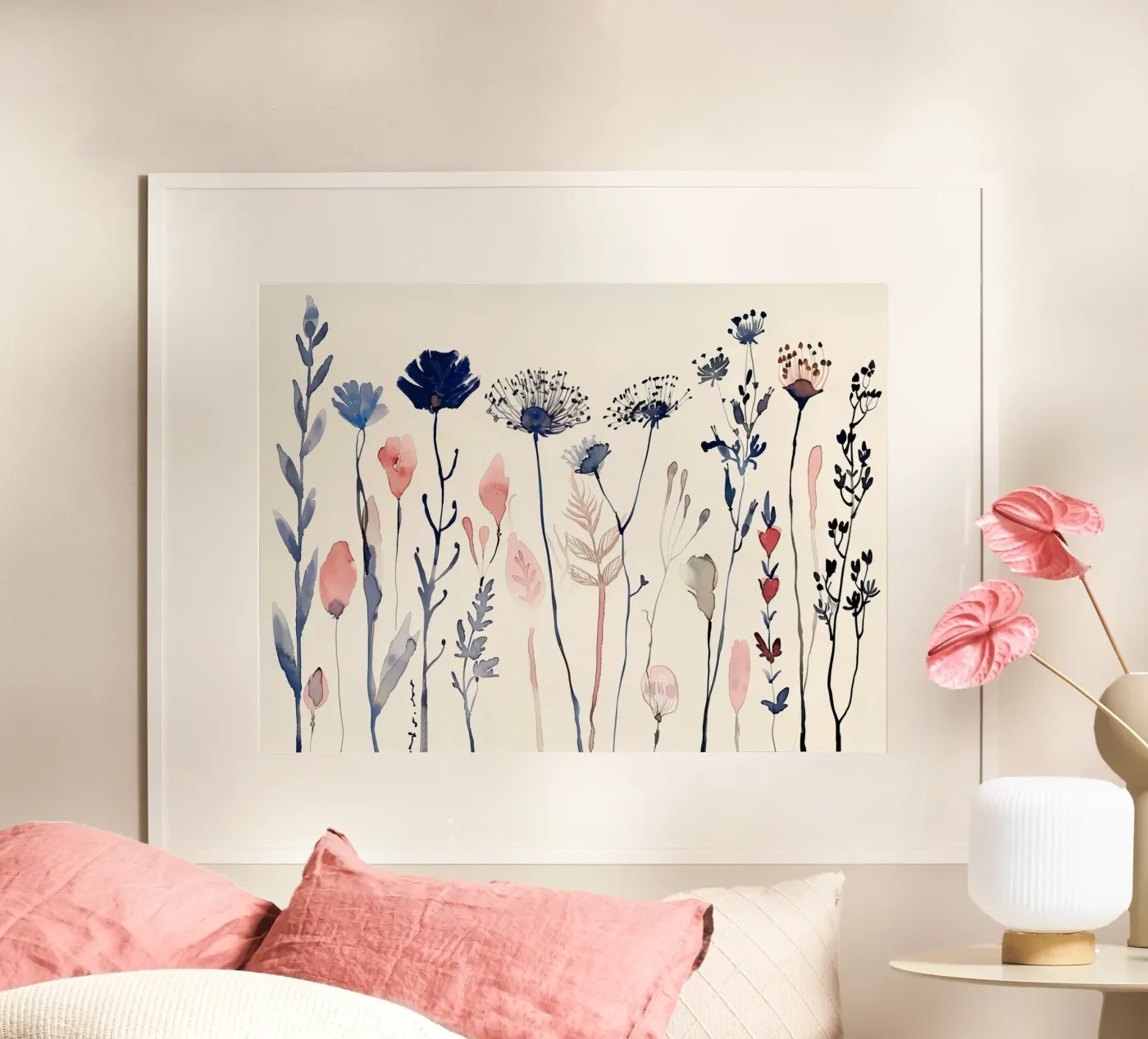 Quiet Field Notes poster by Sophia Calder Studio