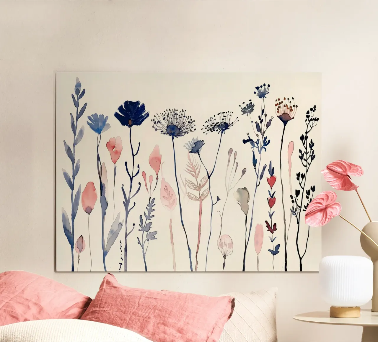 Quiet Field Notes poster by Sophia Calder Studio