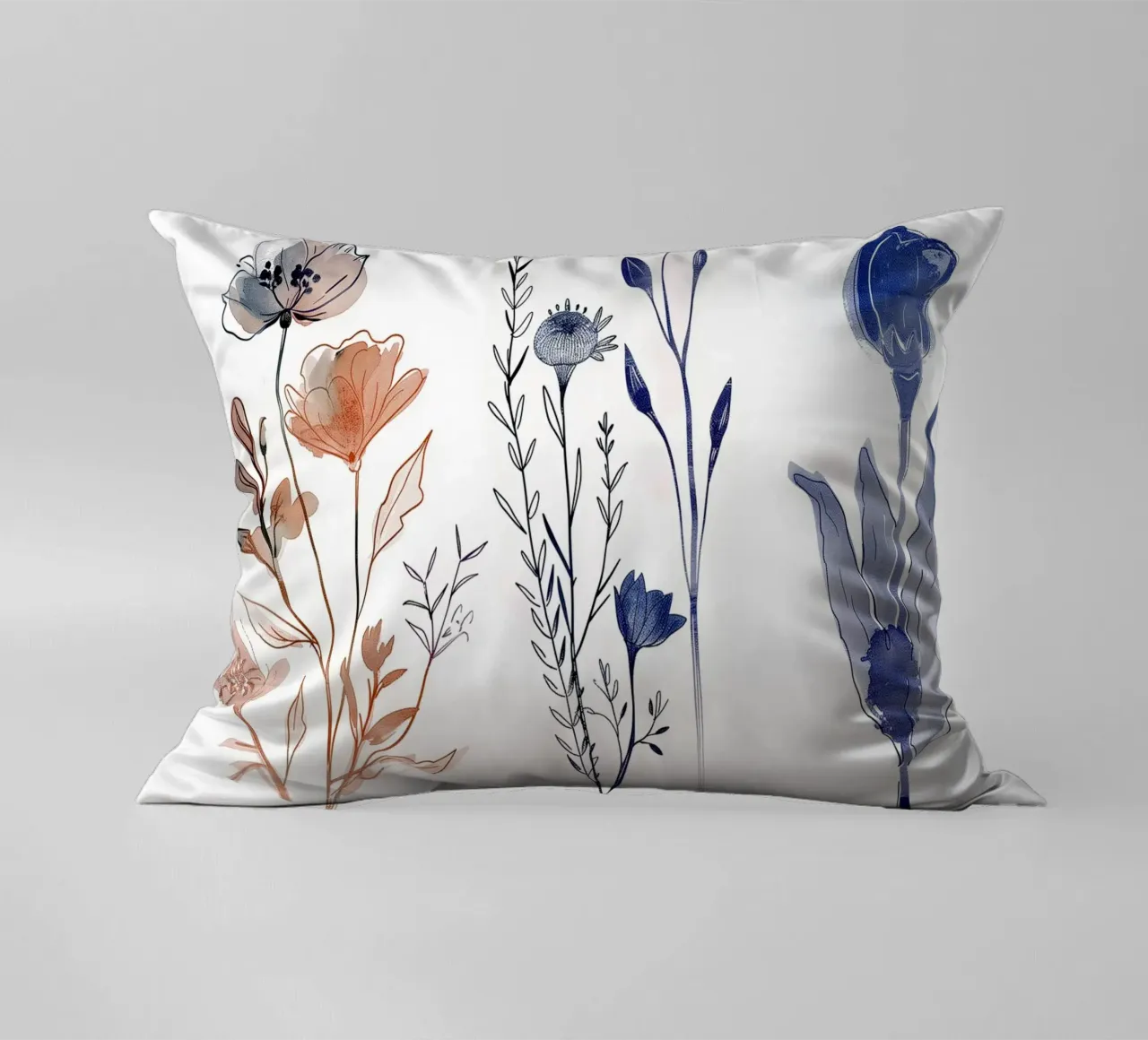 Trio in Bloom cuscino da Sophia Calder Studio