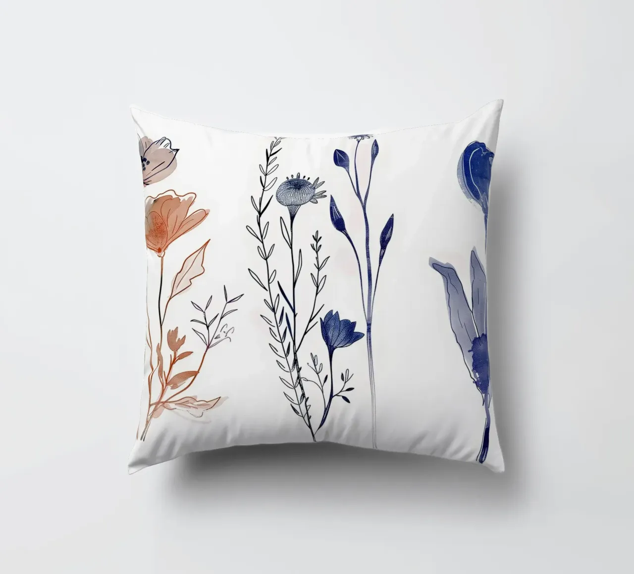 Trio in Bloom cuscino da Sophia Calder Studio